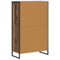 vidaXL Βιβλιοθήκη 99.5 x 30 x 108.5 εκ Επεξεργασμένο Ξύλο Παλιό Ξύλο
