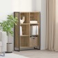 vidaXL Βιβλιοθήκη 99.5 x 30 x 108.5 εκ Επεξεργασμένο Ξύλο