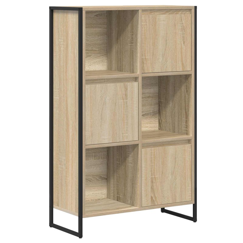 vidaXL Βιβλιοθήκη 68 x 30 x 108.5 εκ. Επεξεργασμένο Ξύλο Σονόμα