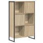vidaXL Βιβλιοθήκη 68 x 30 x 108.5 εκ. Επεξεργασμένο Ξύλο Σονόμα