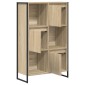 vidaXL Βιβλιοθήκη 68 x 30 x 108.5 εκ. Επεξεργασμένο Ξύλο Σονόμα