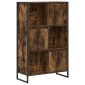 vidaXL Βιβλιοθήκη 68 x 30 x 108.5 εκ. Επεξεργασμένο Ξύλο Καπνιστό Δρύς