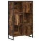 vidaXL Βιβλιοθήκη 68 x 30 x 108.5 εκ. Επεξεργασμένο Ξύλο Καπνιστό Δρύς