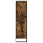 vidaXL Βιβλιοθήκη 68 x 30 x 108.5 εκ. Επεξεργασμένο Ξύλο Καπνιστό Δρύς
