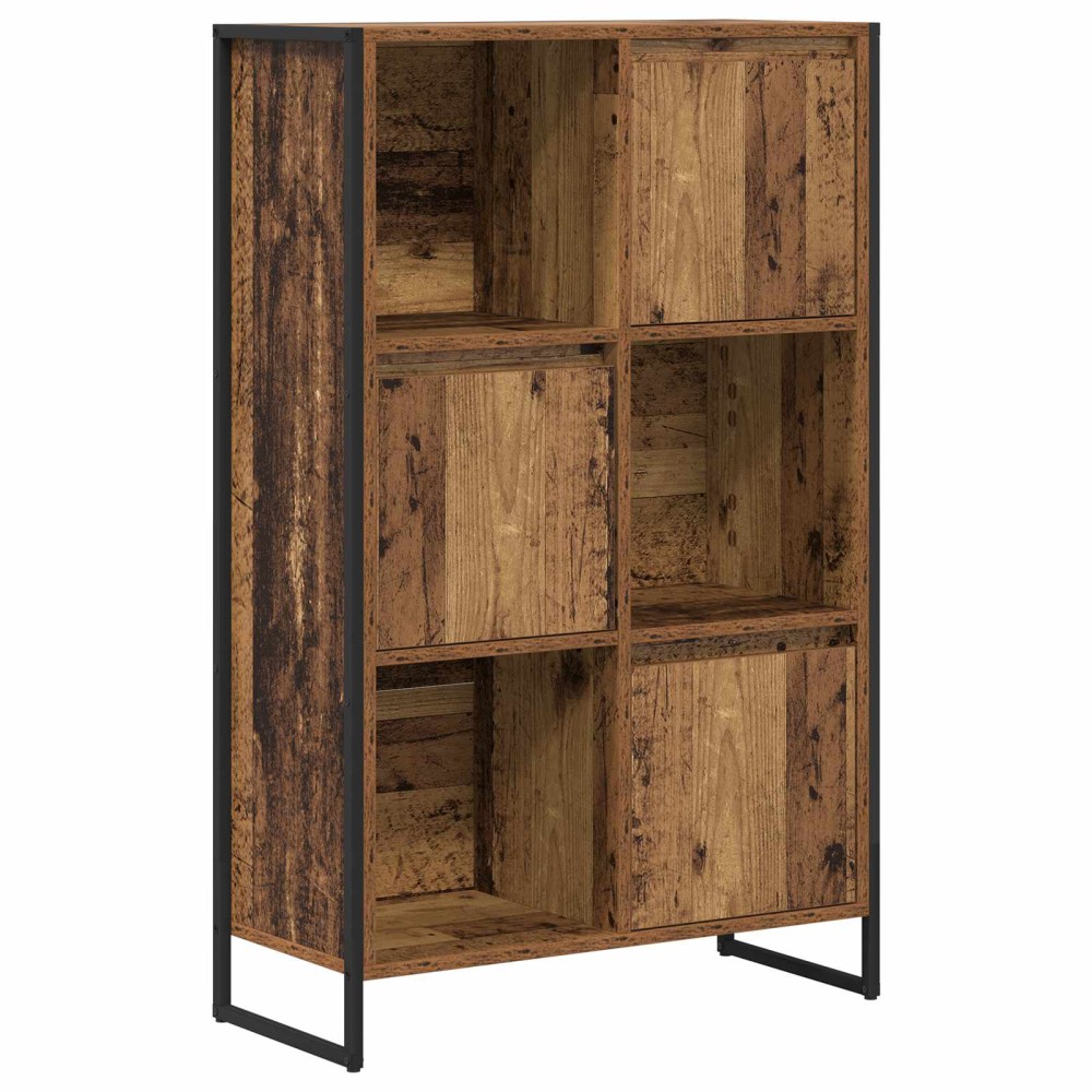 vidaXL Βιβλιοθήκη 68 x 30 x 108.5 εκ. Επεξεργασμένο Ξύλο Παλιό Ξύλο