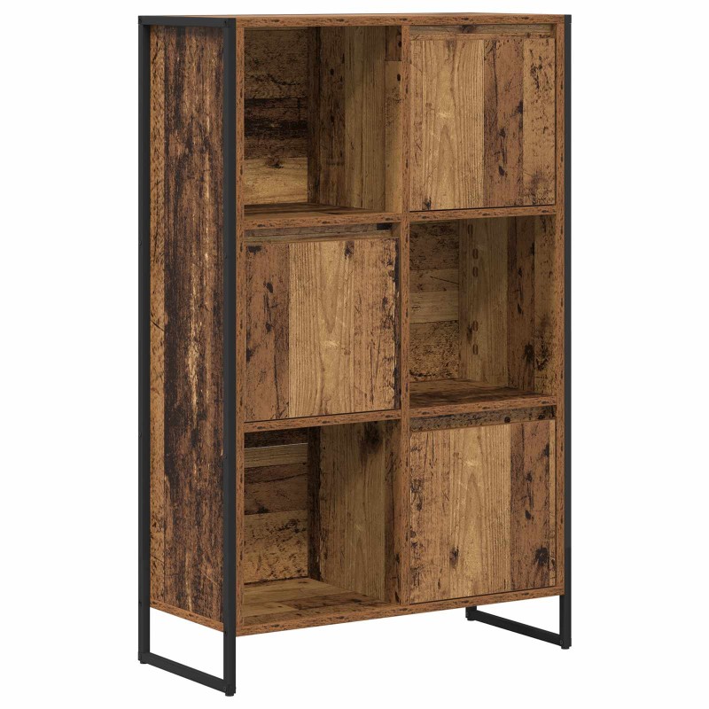 vidaXL Βιβλιοθήκη 68 x 30 x 108.5 εκ. Επεξεργασμένο Ξύλο Παλιό Ξύλο