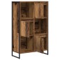 vidaXL Βιβλιοθήκη 68 x 30 x 108.5 εκ. Επεξεργασμένο Ξύλο Παλιό Ξύλο