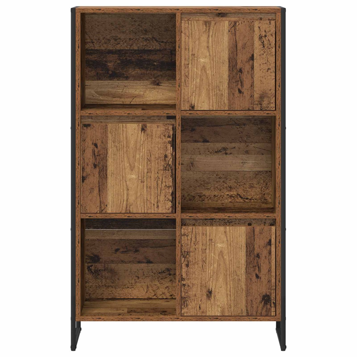 vidaXL Βιβλιοθήκη 68 x 30 x 108.5 εκ. Επεξεργασμένο Ξύλο Παλιό Ξύλο