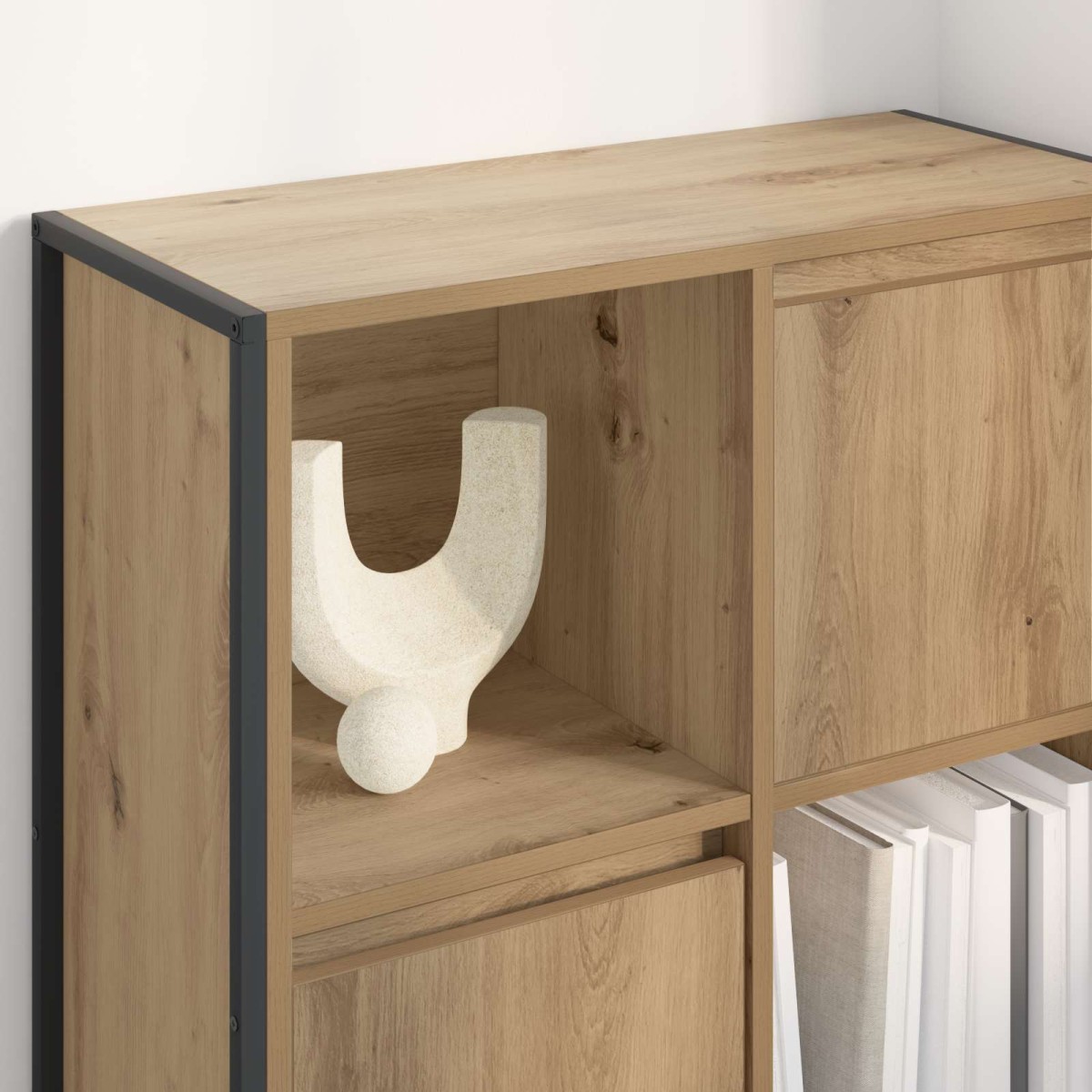 vidaXL Βιβλιοθήκη 68 x 30 x 108.5 εκ. Επεξεργασμένο Ξύλο
