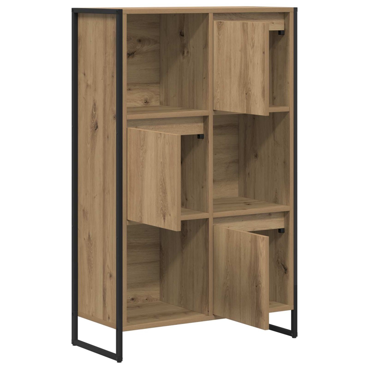vidaXL Βιβλιοθήκη 68 x 30 x 108.5 εκ. Επεξεργασμένο Ξύλο