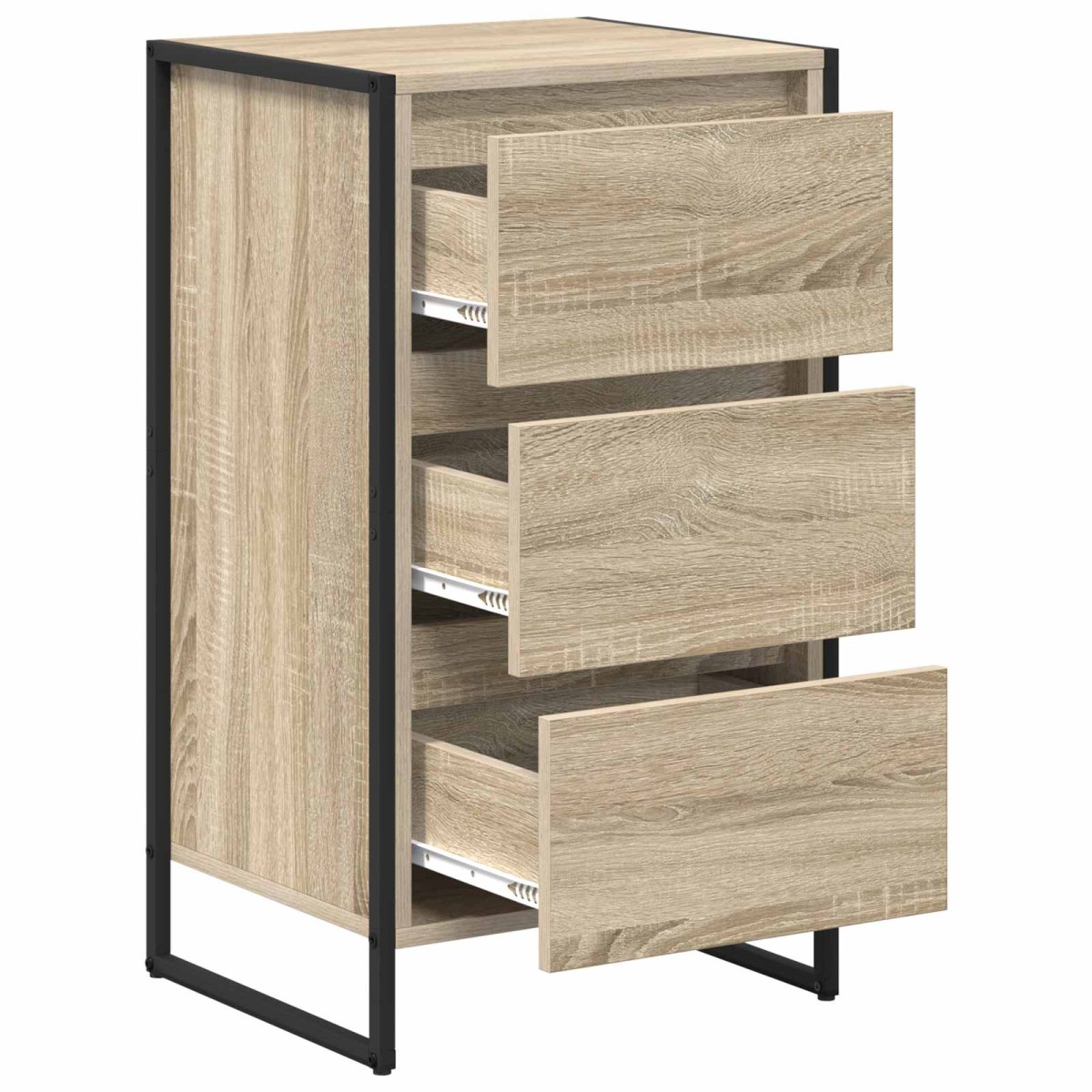 vidaXL Πλαϊνό γραφείο Σονόμα 42 x 36 x 75.5 εκ. Επεξεργασμένο Ξύλο