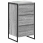 vidaXL Πλαϊνό γραφείο Γκρίζο Σονομα 42 x 36 x 75.5 εκ.