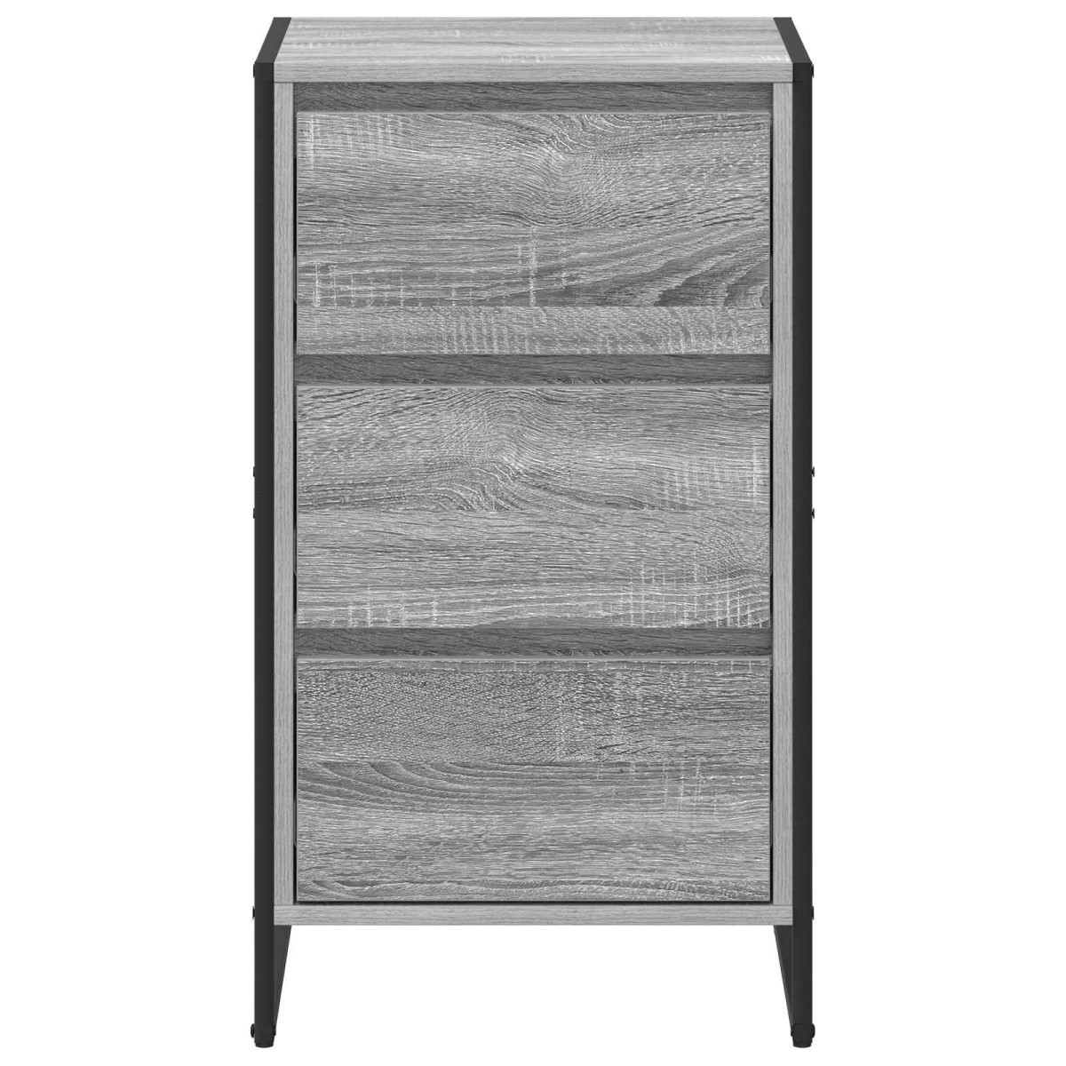 vidaXL Πλαϊνό γραφείο Γκρίζο Σονομα 42 x 36 x 75.5 εκ.
