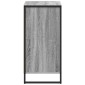vidaXL Πλαϊνό γραφείο Γκρίζο Σονομα 42 x 36 x 75.5 εκ.