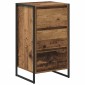 vidaXL Πλαϊνό γραφείο Παλιό Ξύλο 42 x 36 x 75.5 εκ. Επεξεργασμένο Ξύλο