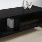 vidaXL Ντουλάπι TV 100 x 36.5 x 30.5 εκ Μαύρη Οξυά Επεξεργασμένο Ξύλο