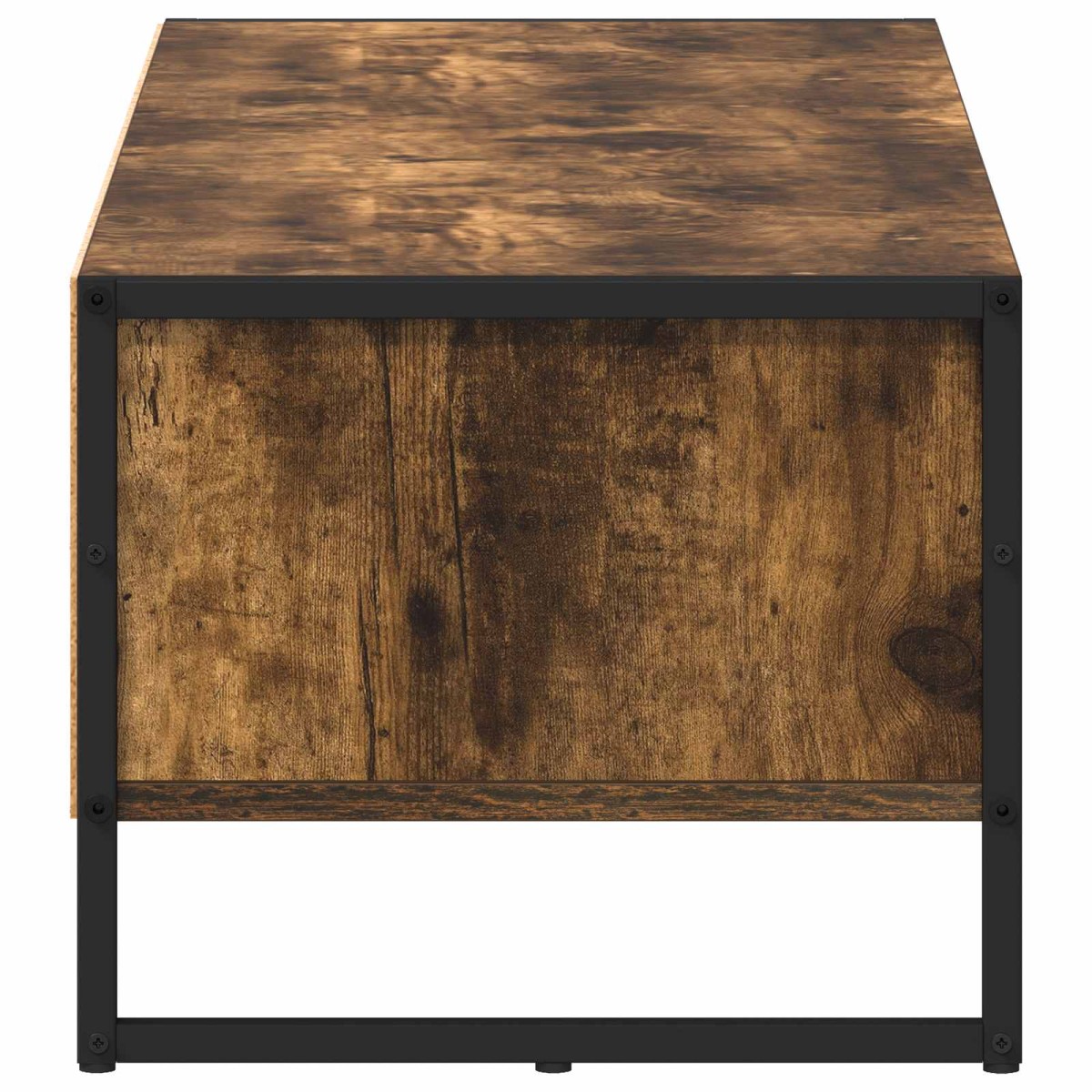 vidaXL Ντουλάπι TV 100 x 36.5 x 30.5 εκ Καπνιστό Δρύς