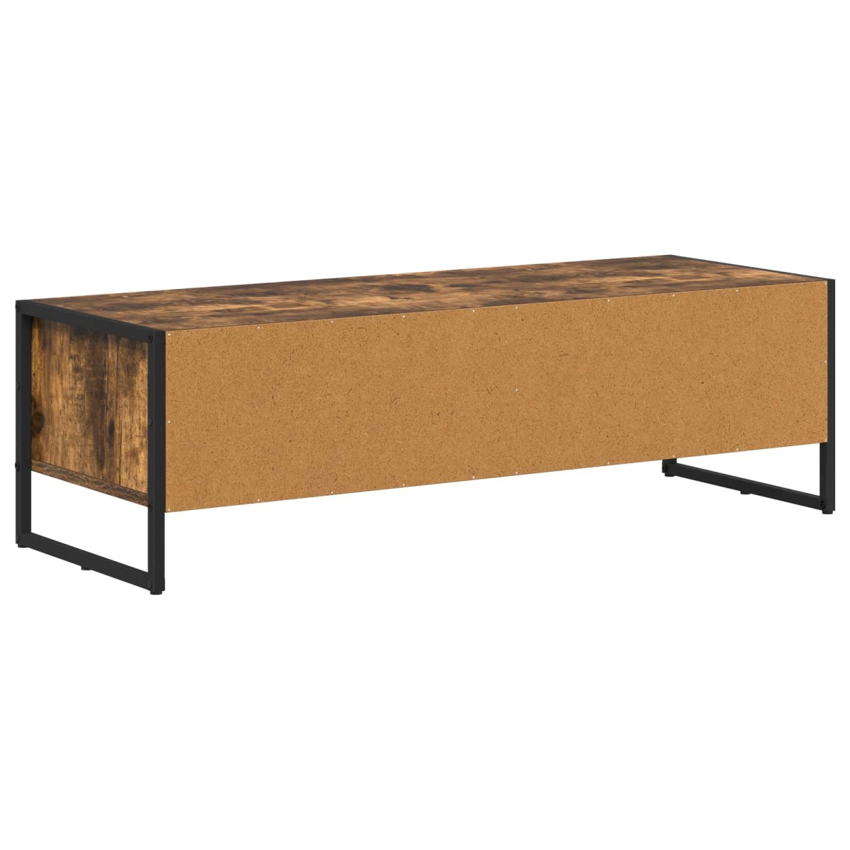 vidaXL Ντουλάπι TV 100 x 36.5 x 30.5 εκ Καπνιστό Δρύς