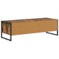 vidaXL Ντουλάπι TV 100 x 36.5 x 30.5 εκ Καπνιστό Δρύς