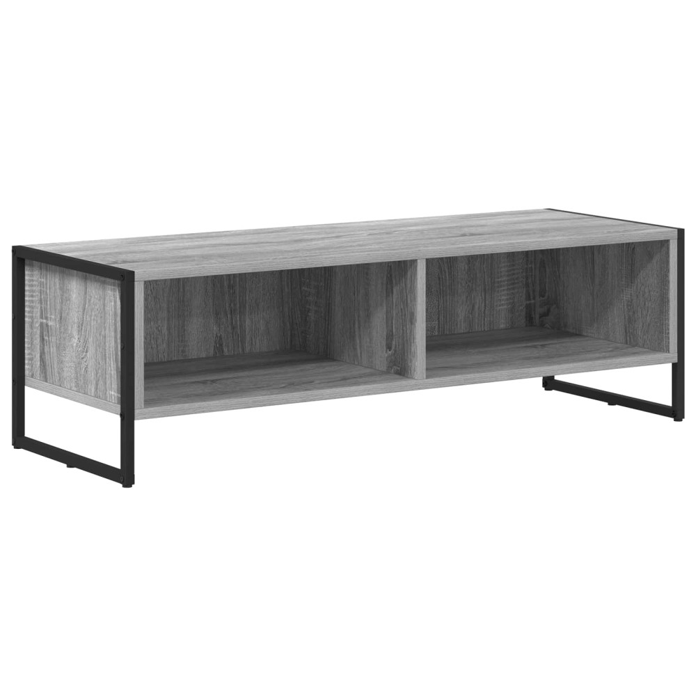 vidaXL Ντουλάπι TV 100 x 36.5 x 30.5 εκ Γκρίζο Σονομα