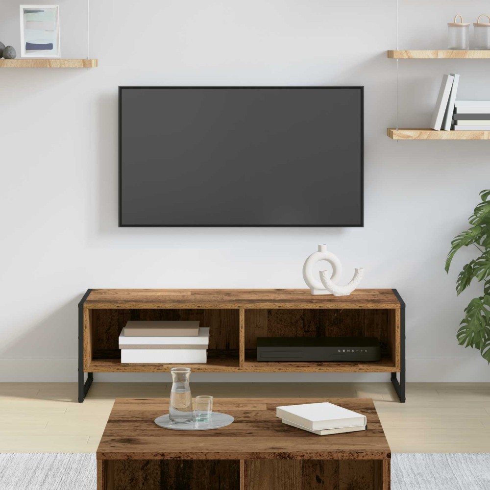 vidaXL Ντουλάπι TV 100 x 36.5 x 30.5 εκ Παλιό Ξύλο Επεξεργασμένο Ξύλο