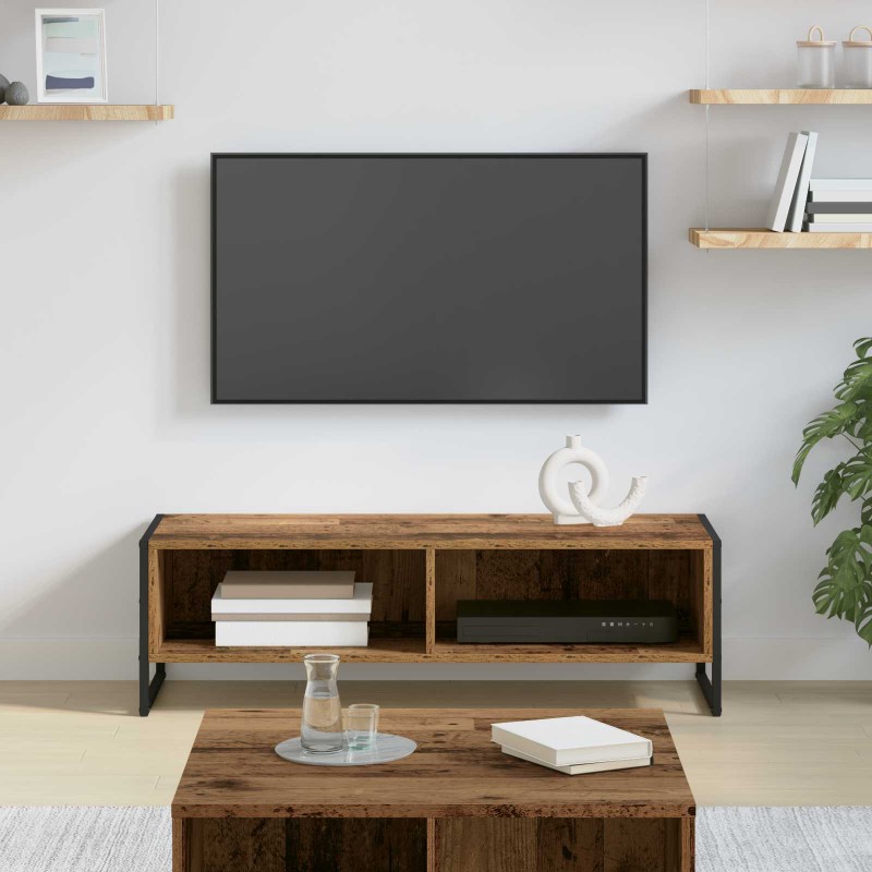 vidaXL Ντουλάπι TV 100 x 36.5 x 30.5 εκ Παλιό Ξύλο Επεξεργασμένο Ξύλο
