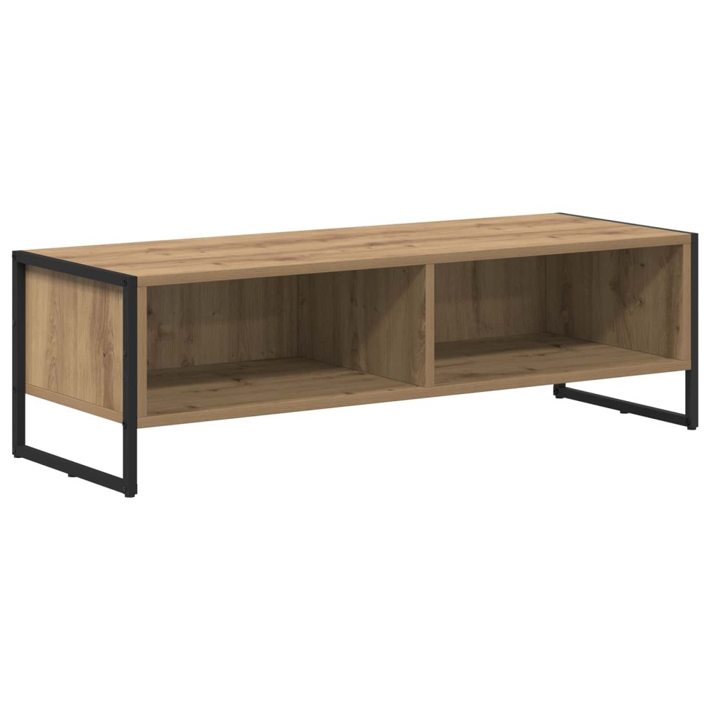 vidaXL Ντουλάπι TV 100 x 36.5 x 30.5 εκ Καρυδιά Χειροποίητης Εργασίας