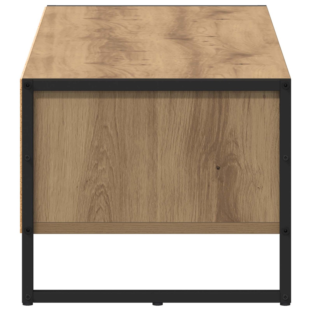 vidaXL Ντουλάπι TV 100 x 36.5 x 30.5 εκ Καρυδιά Χειροποίητης Εργασίας