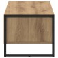 vidaXL Ντουλάπι TV 100 x 36.5 x 30.5 εκ Καρυδιά Χειροποίητης Εργασίας