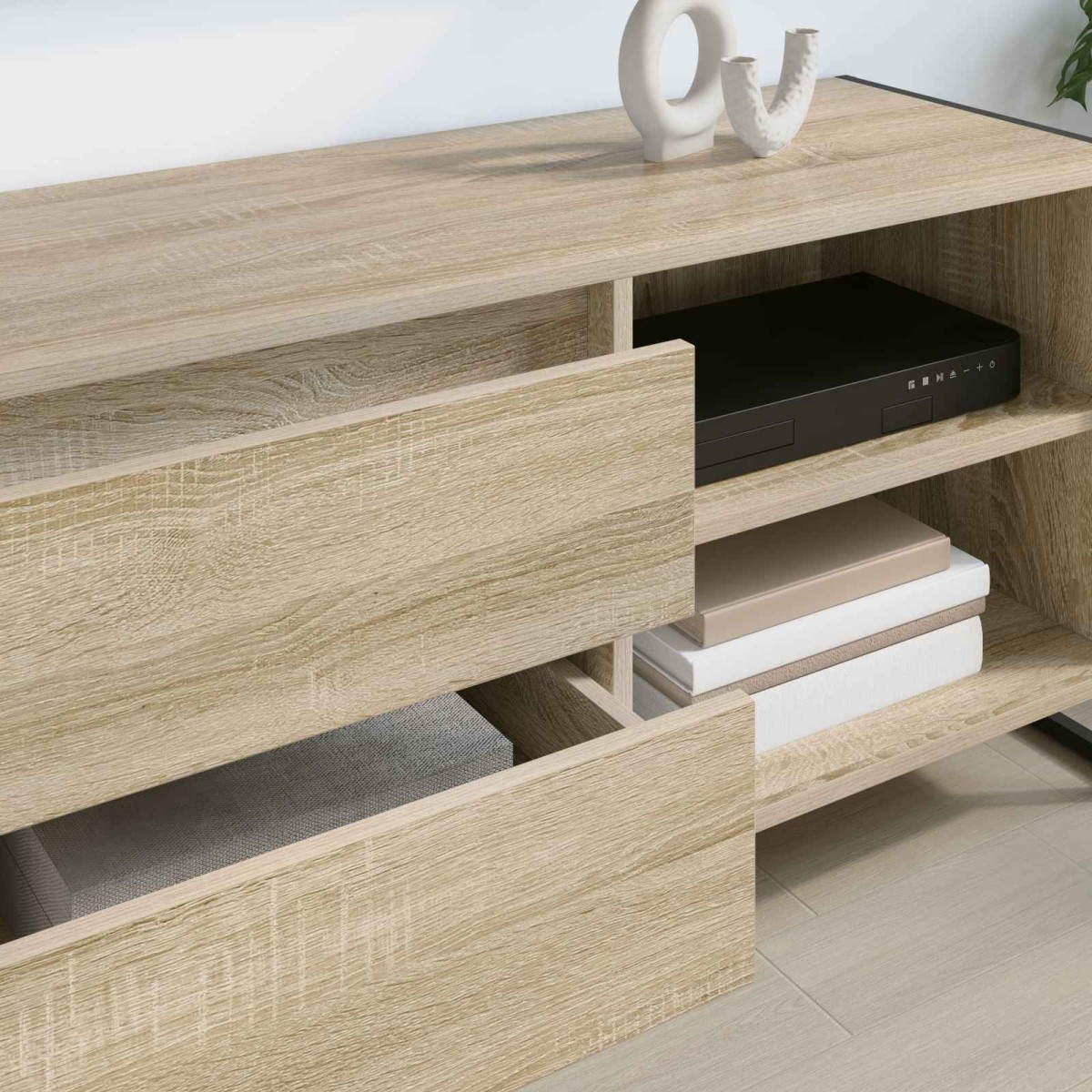 vidaXL Ντουλάπι TV 100 x 36 x 49,5 εκ Σονόμα Επεξεργασμένο Ξύλο
