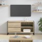 vidaXL Ντουλάπι TV 100 x 36 x 49,5 εκ Σονόμα Επεξεργασμένο Ξύλο