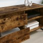 vidaXL Ντουλάπι TV 100 x 36 x 49,5 εκ Καπνιστό Δρύς Επεξεργασμένο Ξύλο