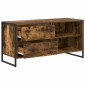 vidaXL Ντουλάπι TV 100 x 36 x 49,5 εκ Καπνιστό Δρύς Επεξεργασμένο Ξύλο