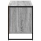 vidaXL Ντουλάπι TV 100 x 36 x 49,5 εκ Γκρίζο Σονομα Επεξεργασμένο Ξύλο