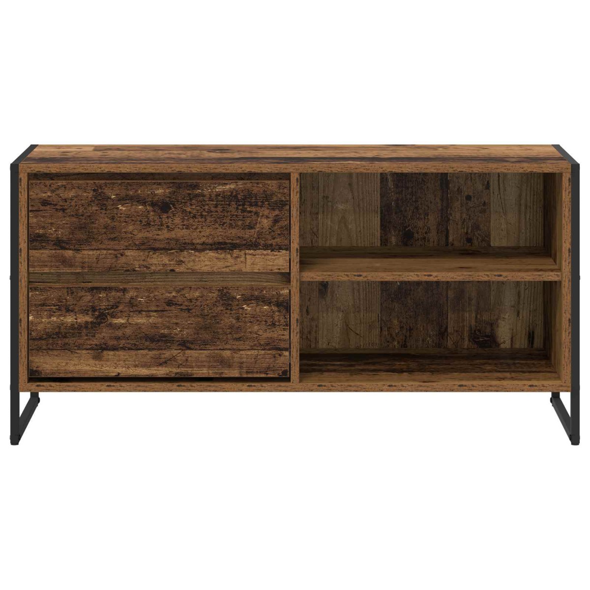 vidaXL Ντουλάπι TV 100 x 36 x 49,5 εκ Παλιό Ξύλο Επεξεργασμένο Ξύλο