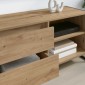 vidaXL Ντουλάπι TV 100 x 36 x 49,5 εκ Καρυδιά Χειροποίητης Εργασίας