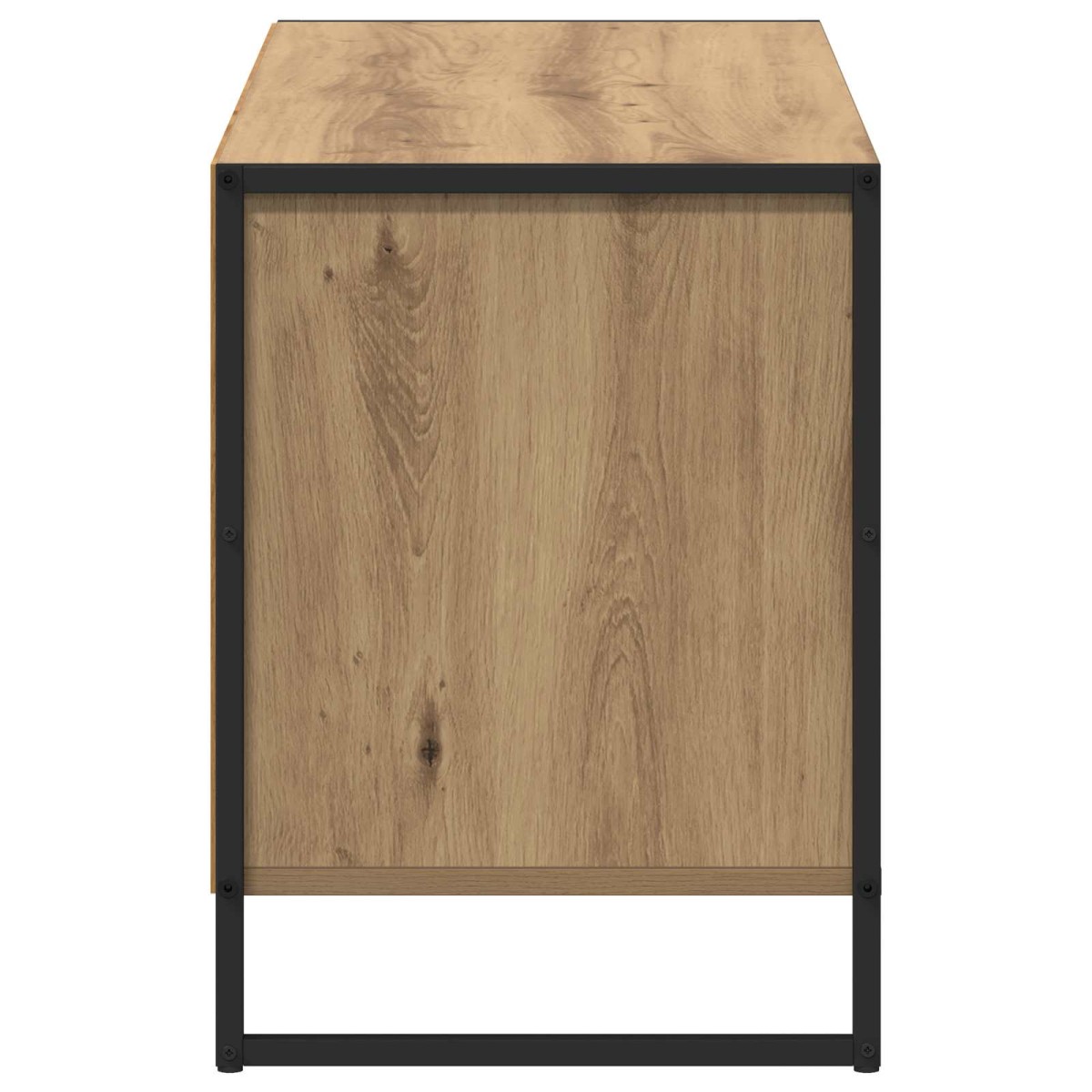 vidaXL Ντουλάπι TV 100 x 36 x 49,5 εκ Καρυδιά Χειροποίητης Εργασίας