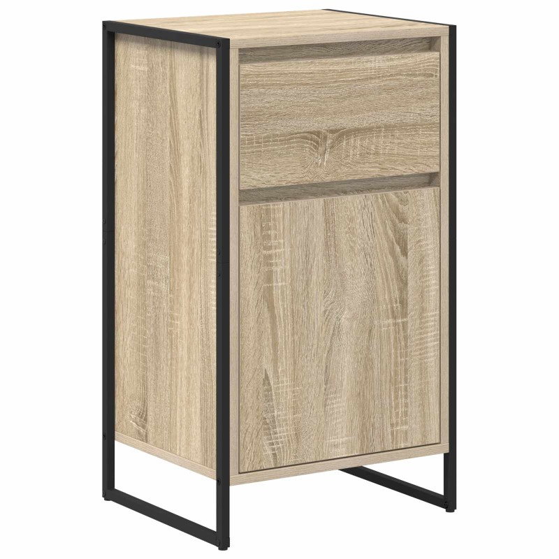vidaXL Πλαϊνό γραφείο Σονόμα 43 x 36 x 75,5 εκ. Επεξεργασμένο Ξύλο