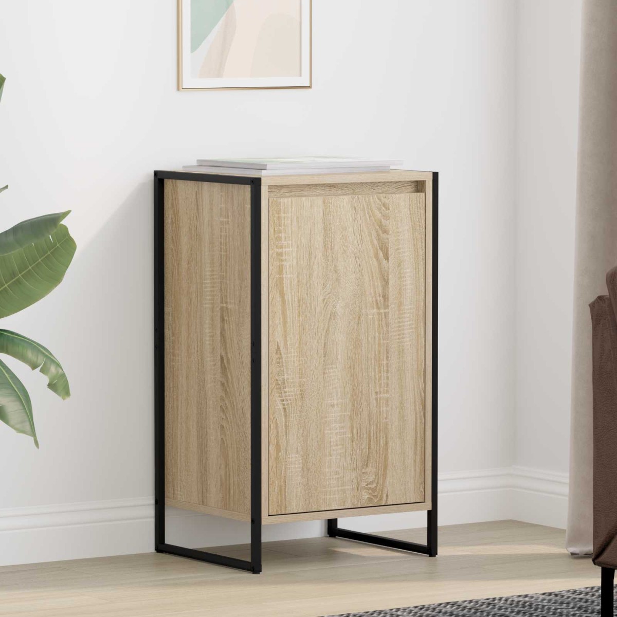 vidaXL Πλαϊνό γραφείο Σονόμα 43 x 36 x 75,5 εκ. Επεξεργασμένο Ξύλο