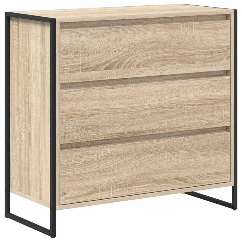 vidaXL Πλαϊνό γραφείο Σονόμα 79 x 36 x 75.5 εκ. Επεξεργασμένο Ξύλο