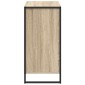 vidaXL Πλαϊνό γραφείο Σονόμα 79 x 36 x 75.5 εκ. Επεξεργασμένο Ξύλο