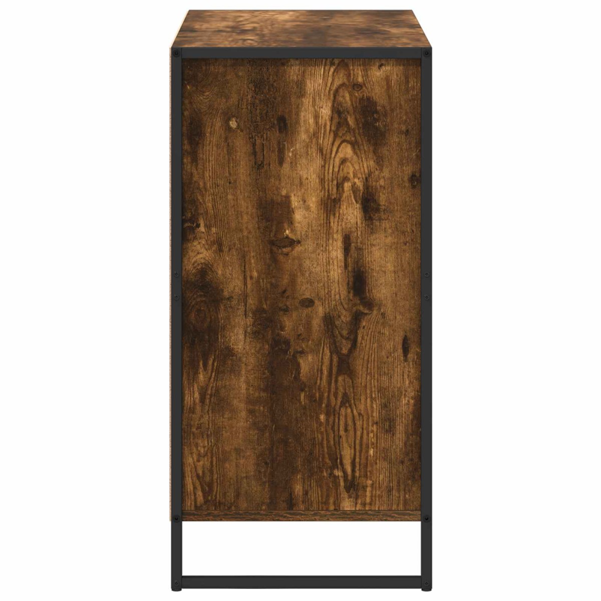 vidaXL Πλαϊνό γραφείο Καπνιστό Δρύς 79 x 36 x 75.5 εκ.