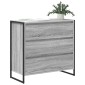 vidaXL Πλαϊνό γραφείο Γκρίζο Σονομα 79 x 36 x 75.5 εκ.