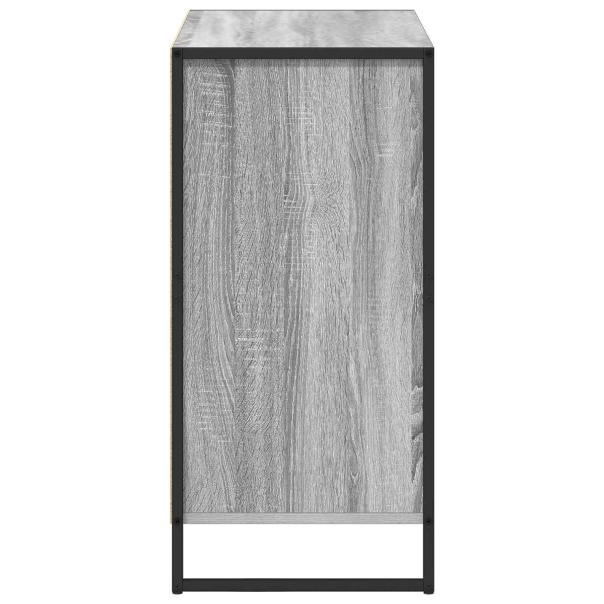 vidaXL Πλαϊνό γραφείο Γκρίζο Σονομα 79 x 36 x 75.5 εκ.