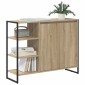 vidaXL Βοηθητικό ντουλάπι Σονόμα 96.5 x 30 x 75 εκ Επεξεργασμένο Ξύλο