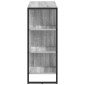 vidaXL Βοηθητικό ντουλάπι Γκρίζο Σονομα 96.5 x 30 x 75 εκ