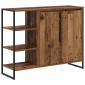 vidaXL Βοηθητικό ντουλάπι Παλιό Ξύλο 96.5 x 30 x 75 εκ