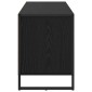 vidaXL Ντουλάπι TV 100 x 36 x 49.5 εκ Μαύρη Οξυά Επεξεργασμένο Ξύλο