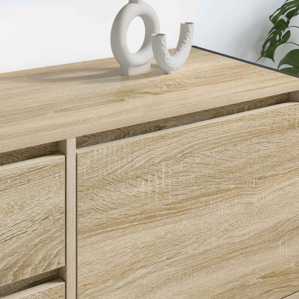 vidaXL Ντουλάπι TV 100 x 36 x 49.5 εκ Σονόμα Επεξεργασμένο Ξύλο
