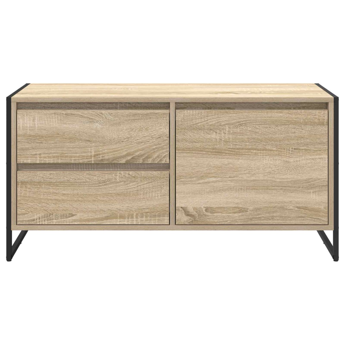 vidaXL Ντουλάπι TV 100 x 36 x 49.5 εκ Σονόμα Επεξεργασμένο Ξύλο